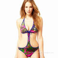 One-piece Monokini Sexy Women's Swimsuit, Customized Designs Accepted, Comfortable and Healthy